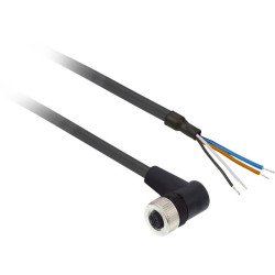 Jutiklio kabelis M12 4-p 10 m XZCP1241L10