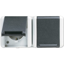 „Schuko“ 2 padėčių 16 A lizdas 8220 W