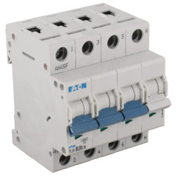 Miniatiūrinis automatinis jungiklis 20A, 3P+N, B PLS6B203N