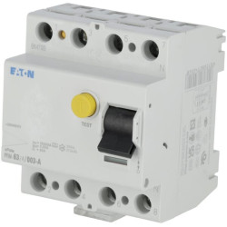 Įžeminimo grandinės grandinė 63A, 4P, 30mA PFIM634003A