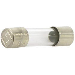 Saugiklis stiklinis 2,5 A, 20 mm, pakuotėje 10 vnt. SI23512
