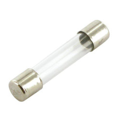 Saugiklis stiklinis 2A, ilgis 32 mm, pakuotėje 25 vnt. SI23513