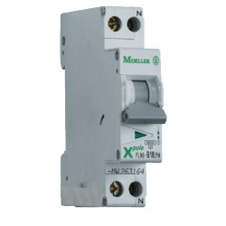Miniatiūrinis automatinis jungiklis 25A, 1P+N, B PLN6B251N