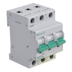 Miniatiūrinis automatinis jungiklis 63A.3P,C PLS6C633
