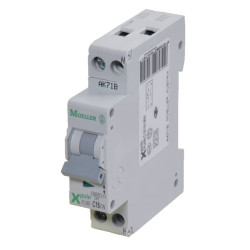 Miniatiūrinis žiedinis jungiklis 16A, 1P+N, C PLN6C161N