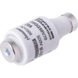 Saugiklis 500 V 20 A Ilgis 50 mm 20ATDTII