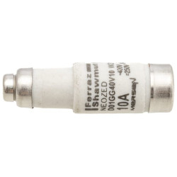 Saugiklis 400 V 10 A, ilgis 36 mm, 10AD01