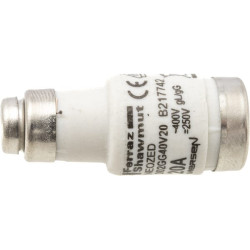 Saugiklis 400 V 20 A Ilgis 36 mm 20AD02