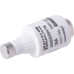 Saugiklis 500 V 16 A Ilgis 50 mm 16ATDTII