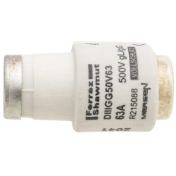 Saugiklis 500 V 63 A Ilgis 50 mm 63ATDTIII
