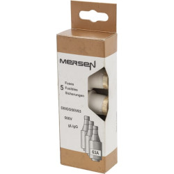 Saugiklis 500 V 63 A Ilgis 50 mm 63ATDTIII