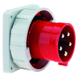 CEE mašininis kištukas su flanšu 63A 5P 400V IP67 B002838