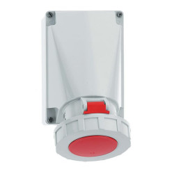 CEE sieninis lizdas 63A 5P 400V IP67 170x118 B001112