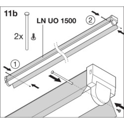 Šviestuvas / Ilgas šviestuvas 33W 840 LVLNU01200840