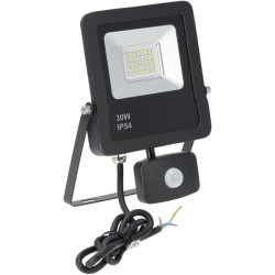 LED prožektorius, 30 W, 6500 K jutiklis KRFL30865SBK