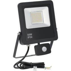 LED prožektorius, 50 W, 4000 K jutiklis KRFL50840SBK