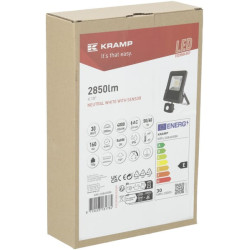 LED prožektorius, 30 W, 4000 K jutiklis KRFL30840SBK