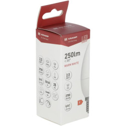 LED SMD lemputė - žvakė C35 E14 2.5W KRSBC3525E14