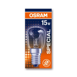 Įprastinė lemputė 240 V 15 W E14 Osram T2657CL15