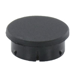 Apsauginis dangtelis potenciometrui, 18 mm juodas KNOP210K