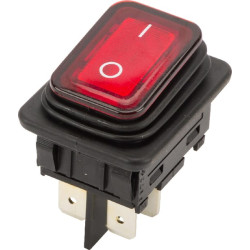 Svirtinis jungiklis 20 A, raudonas 19353112