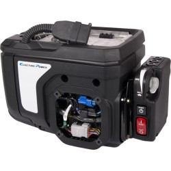 Elektrinis variklis, GXE 2.0, integruotas su valdymo dėže, kintamo greičio GXE20HQ4SD