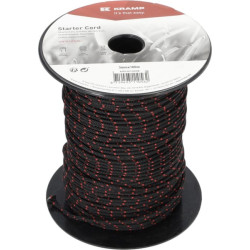 Starterio virvelė 3,0 mm x 100 m, juoda KR0301000B