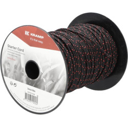 Starterio virvelė 3,0 mm x 100 m, juoda KR0301000B