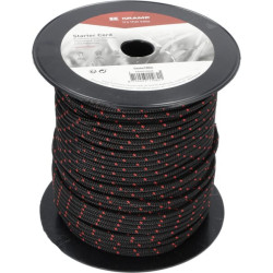 Starterio virvelė 5,0 mm x 100 m, juoda KR0501000B
