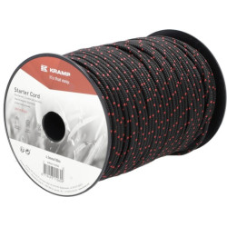 Starterio laidas 4,5 mm x 100 m juodas KR0451000B
