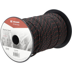 Starterio virvelė 4,0 mm x 100 m, juoda KR0401000B