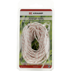 Starterio laidas 2,8 mm x 10 m, baltas KR0280100