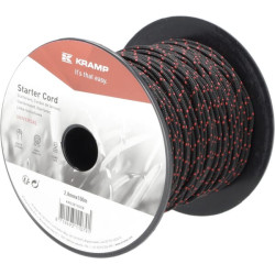 Starterio laidas 2,8 mm x 100 m juodas KR0281000B