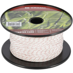 Starterio virvelė 2,5 mm x 100 m, balta KR0251000