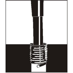 V formos ritė M4x4 540502120