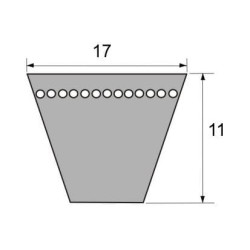 Klasikinis diržas VLM8455
