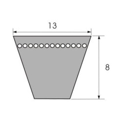 Klasikinis diržas VLM8220