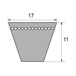 Klasikinis diržas VLD4295
