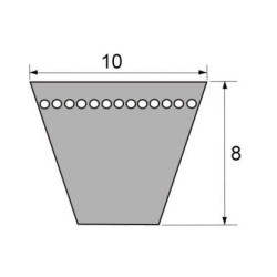 Klasikinis diržas VLM8256