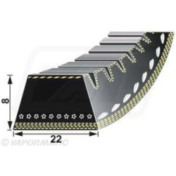 Dantytas diržas VLM2877