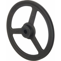 V formos diržo skriemulys, 1 griovelis, Z arba SPZ, skersmuo 284 mm, Kramp 280Z1