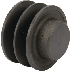 V formos diržo skriemulys, 2 grioveliai, B arba SPB, skersmuo 83 mm, Kramp 075B2