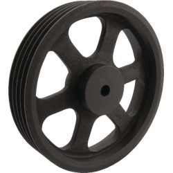 V formos diržo skriemulys, 4 griovelių, A arba SPA, skersmuo 305,50 mm, Kramp 300A4