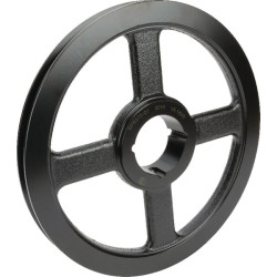 V formos diržo skriemulys, 1 griovelis B arba SPB, Ø 322 mm, skirtas kūginei fiksavimo įvorei, 2012 m. „Kramp 315B1TL“