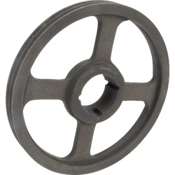 V formos diržo skriemulys, 2 grioveliai, A arba SPA, Ø 360,50 mm, skirtas kūginei fiksavimo įvorei 2517 Kramp 355A2TL