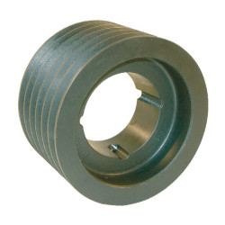 V formos diržo skriemulys, 6 griovelių B arba SPB, Ø 457 mm, skirtas kūginei fiksavimo įvorei 4040 Optibelt 450B6TL