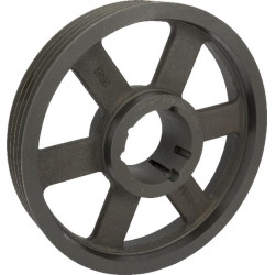 V formos diržo skriemulys, 4 griovelių B arba SPB, Ø 457 mm, skirtas kūginei fiksavimo įvorei 3535 Kramp 450B4TL