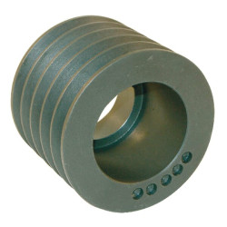 V formos diržo skriemulys, 5 griovelių B arba SPB, Ø 187 mm, skirtas kūginei fiksavimo įvorei 3020 Kramp 180B5TL