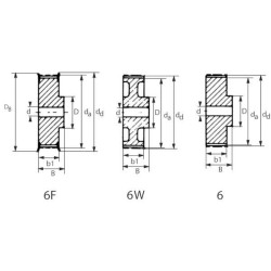 Paskirstymo skriemulys, tipas - 5M 26Z 265M15