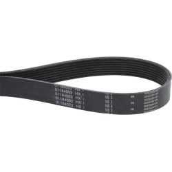 V formos rumbuotas diržas 01184002